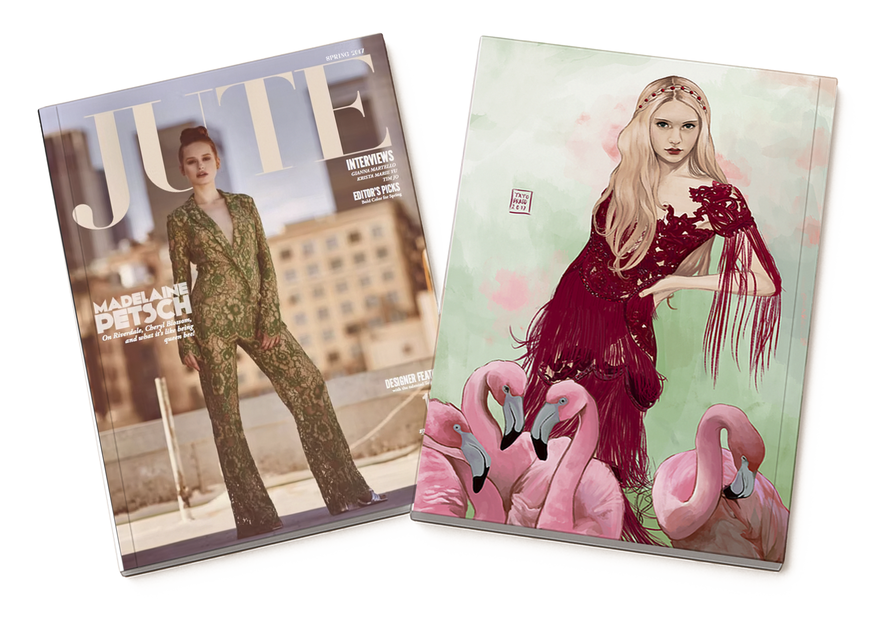 Jute Magazine Mockup